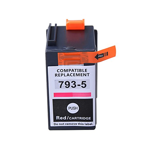 Aomya 793-5 Postage Ink Cartridge Red NON Fluorescent Replacement for Pitney Bowes DM100i/DM200L/DM125i/DM150i/DM175i/DM175i-MH/DM200i/DM225/P700/P7L1/PRL1 Printer Meter