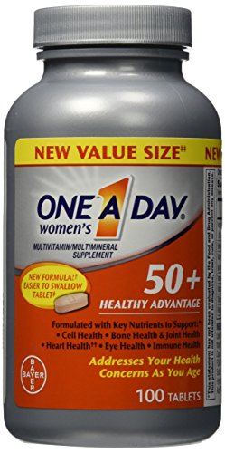 One A Day Women's 50 Plus Advantage Medication, 100 Count One A Day Women's 50 Plus Advantage Medication, 100 Count