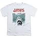 Jaws 1975 Shark Thriller Spielberg Movie Distressed Color Poster Youth T-Shirt