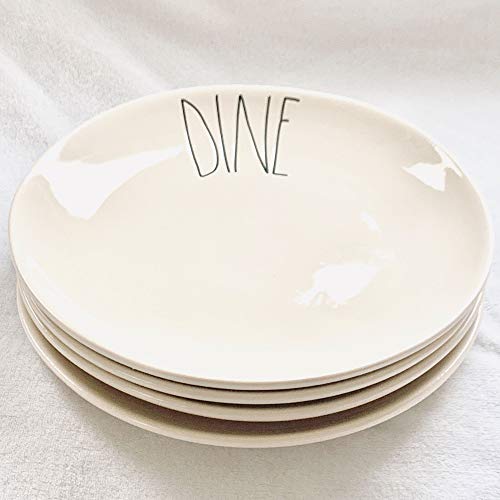 Rae Dunn Plates. Rae Dunn by Magenta DINE Dinner Plates Set of 4. 11