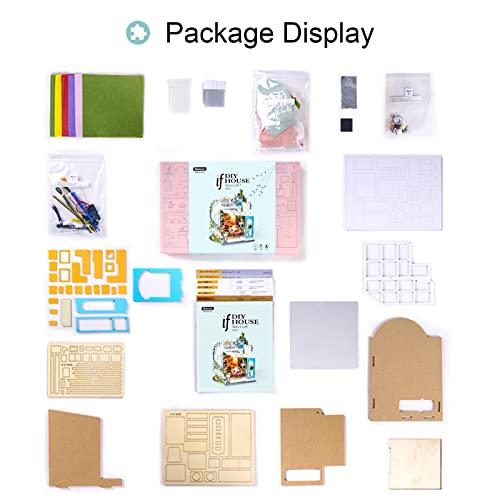Rolife DIY Miniature House Kits, Tiny House for Adults to Build