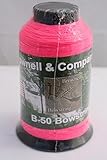 Brownell B50 1/4lb Flo Pink Bowstring Material 1/4lb Dacron Bow String Archery