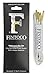 FINTOCO Round Waxed Dress Shoe Laces with Gold Tips, White, 39 inches (100cm)