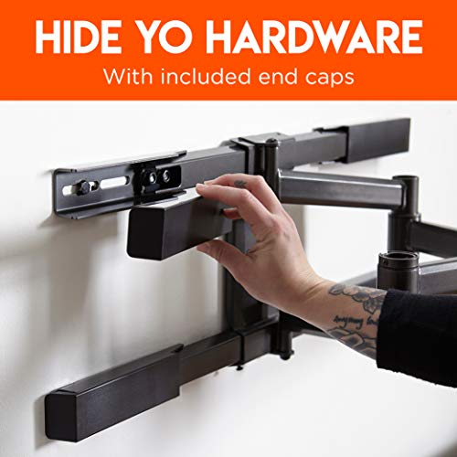 ECHOGEAR Full Motion TV Wall Mount for TVs Up to 82" Works with Any