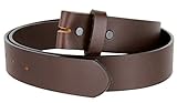 Leather Cowhide Belt Blank Strap Made in the USA - 1-1/4