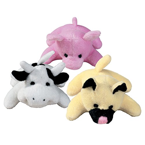 Zanies Bitty Buddy Oinkers Dog Toys, 3"