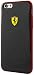 FERRARI Cell Phone Case for iPhone 6/6S - Retail Packaging - Black/Black