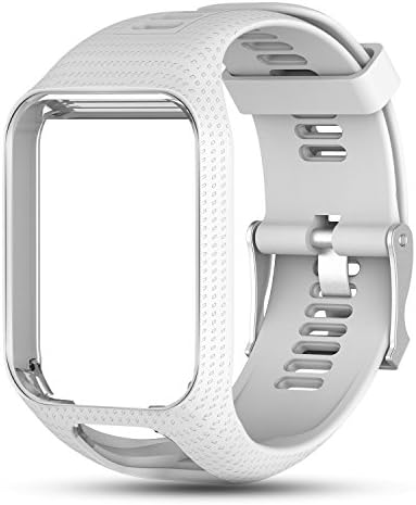 webanker Replacement bands for TomTom Runner 2/Runner 3/Spark 3/Adventurer/Golfer 2 Sports GPS Running Smartwatch,Soft Silicone Gel Watch Band Wristband Strap Sport Bracelet