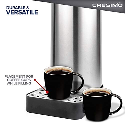 Cresimo Coffee Drip Trays/ Modular Design to hold as many Coffee Airpots or Carafes as necessary