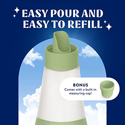 Cleancult Laundry Detergent Dispenser (20oz, 1 Pack) Refillable Glass