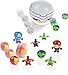 Tftp New 6 Marvel Avengers Plastic Surprise Eggs. Bouncy Ball Heads
