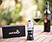 Jack Robin Red Wine Aerator Glass Decanter Pourer - Instantly Improve Any Wine - Premium Wine Gift Set - Brilliant Gift For Wine Lovers - With Free Wine Stopper As A Bonus - For Better Tasting Wine