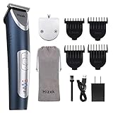 Hair Clippers for Men, Hizek 2 in 1 Hair Trimmer Cordless Beard Trimmer Professional Hair Cutting Kit with T-Blade, Detailer Trimmer, LED Display, 3 Shaving Speeds for Outliner and Artwork