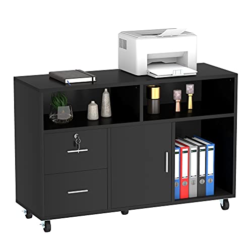 Printer Stand With Locking File Cabinet