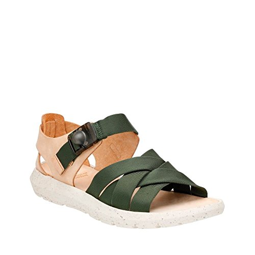 Clarks men s jacala ankle strap sandal,natural full gra…