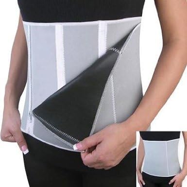 Adjustable Slimming Belt Sauna Belt Zip Body Wrap Weightloss Exercise Fitness