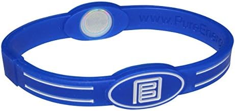 PURE ENERGY BAND - ORIGINAL FLEX (Small, Royal Blue/White)