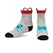 Ez Sox Toddler Socks Easy Pull Up Loops, 3-5 yrs, Monsters