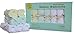 Baby Zelis 7-Piece Natural Bamboo Baby Washcloths (10-Inch-by-10-Inch)