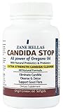 Zane Hellas CandidFree Softgels. 100% Natural Formula. Yeast Defense Gut Health Support. Helps Intestinal Flora. 60 Softgels with 7 Natural Ingredients.