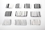 SummitLink 304 Pcs White Black Assorted Heat Shrink Tube 10 Sizes Tubing Wrap Sleeve Set Combo