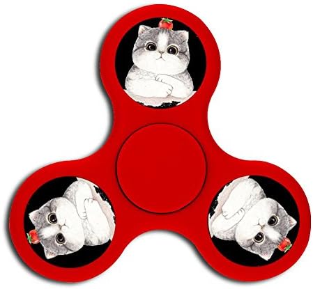 Triangle High-speed Finger Fidget Cute Cate Spinners Toy for ADD, ADHD, Anxiety, Adult & Children