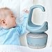 La Luna Smart Interactive Baby Soother, Shushing Sound and Custom Recording/Auto Activation with Cry Sensor, Auto Volume Increaser, Blue