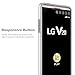 Townshop LG V20 Case, Hard Rubber Impact Dual Layer Shockproof Silicone Bumper Case for LG V20 - Marble