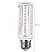 9W Warm White LED Corn Light Bulb - E26 Standard Socket 950Lm 3200K, for Indoor Outdoor Home Decorative Chandelier Ceiling Pendant Wall Table Floor Lighting Lamp Kitchen Bathroom Fixture Bright