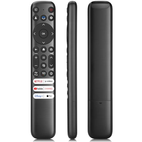 Photo 1 of Replacement Only for TCL Google TV Remote Control, RC813 Compatible with TCL QM8/QM7/S5/S4/S3/Q7/Q6/Q5 4K UHD HDR LED QLED QD-Mini LED Full-HD Smart TVs(Not for Fire&Roku TVs)