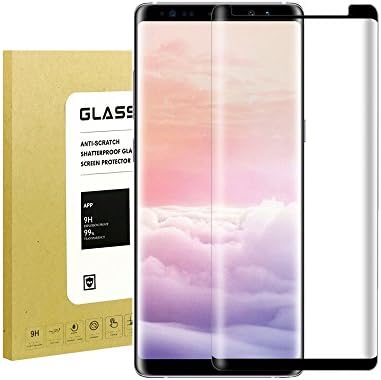 For Galaxy Note8 Tempered Glass Screen Protector, Acoverbest[Full Coverage][9H Hardness][HD Clear][Bubble Free] [Anti-Scratch] Tempered Glass Screen Protector for Samsung Galaxy Note8