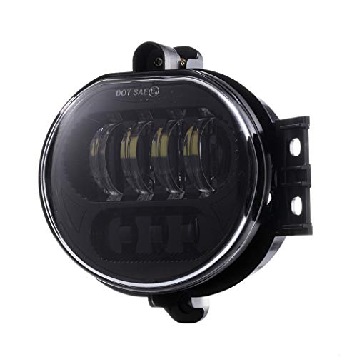 Z-OFFROAD 2pcs 63W LED Fog Lights Lamps Replacement for 2002-2008 Dodge Ram 1500 2003-2009 Ram 2500 3500 2004-2006 Durango Truck, Driver and Passenger Side - Black