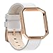 for Fitbit Blaze Bands Leather with Frame Large(6.7