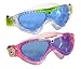Aqua Sphere Vista Junior 2 Pack Swim Goggles Blue Lens w/Clear/Lime & Pink/White Frames