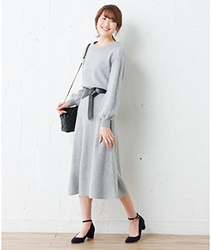 Amazon 組曲 S Kumikyoku S Web限定 ウールフレア ワンピース ライトグレー系 S2 ワンピース チュニック 通販
