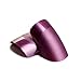 False Nails Bling Art French Fake Matte Purple Squoval 24 Acrylic Medium Tips