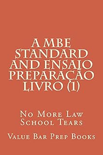 Livro A MBE Standard and Ensaio Preparacao Livro (1): Exams / Law School