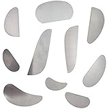 COMIART Clay Sculpture Pottery Molding Ceramics Sharp Steel Cutter Tools Scraper Crafts Pack of 10