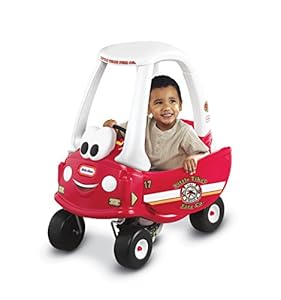 Image of Little Tikes Fire and Rescue Cozy Coupe Ride-On