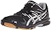 ASICS Women's Gel Rocket 7 Indoor Court Shoe, Onyx/Silver, 9 M US