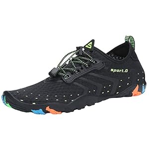 SAGUARO Water Sports Shoes Barefoot Quick-Dry Pool Shoes Lightweight Beach Sea Swim Surf Diving Boating Sailing Aqua…