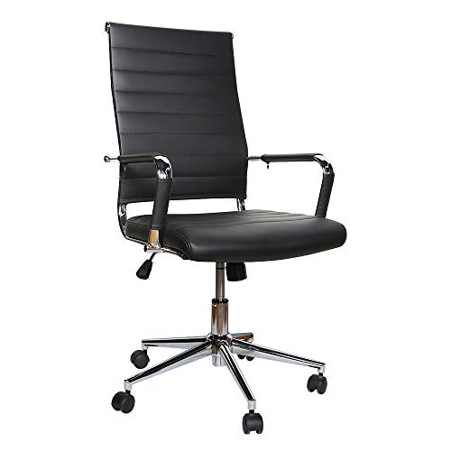 eclife Office Desk Chair Adjustable Conference Chair HighBack Swivel W