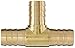 Dixon 179-1010 Brass Hose Splicer Fitting, Tee, 5/8