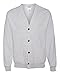 Jerzees mens 8 oz. NuBlend 50/50 Cardigan (773M)