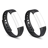 GinCoband 2PCS Fitbit Alta HR Replacement Bands for Fitbit Alta HR and Fitbit Alta NO Tracker