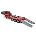 1/16 Red Tri-axle Low Loader Trailer w/Ramps 42823