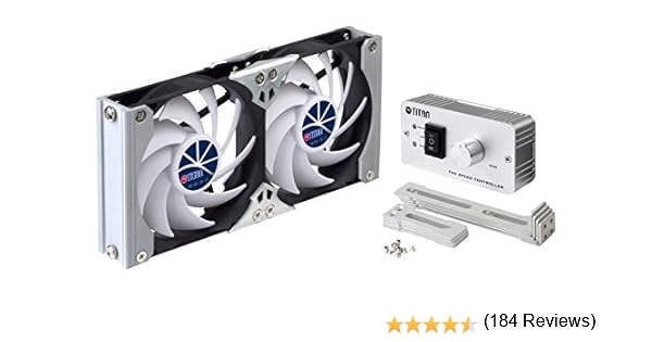 Titan TTC-SC09TZ - Ventilador de refrigerador: Amazon.es: Coche y moto