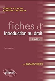 Fiches d'introduction au droit