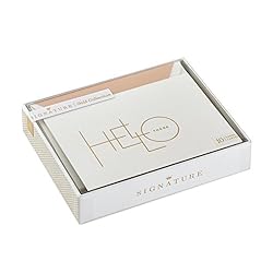 Hallmark Signature Gold Blank Cards, Hello There
