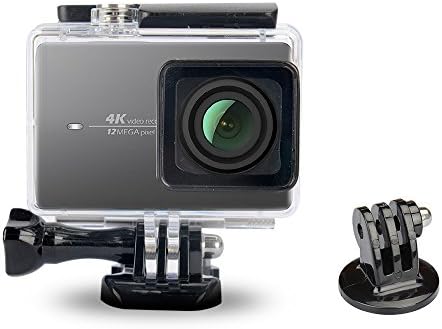 walio KINGMA Water Case XIAOMI Yi II 2 4 K CAM Sports Action Camera Sport Gorrilla Glass. Underwater 40 Meters Waterproof Protector Black Diving Diving Swimming Surfing Snow Biking Kayak